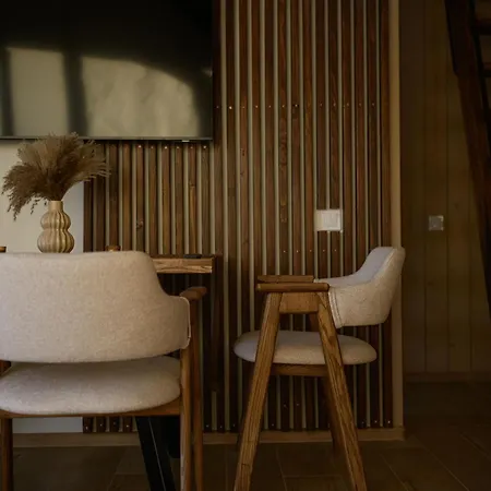 Domivka із чаном-джакузі, каміном і кіно-зоною у Cлавську Slavske